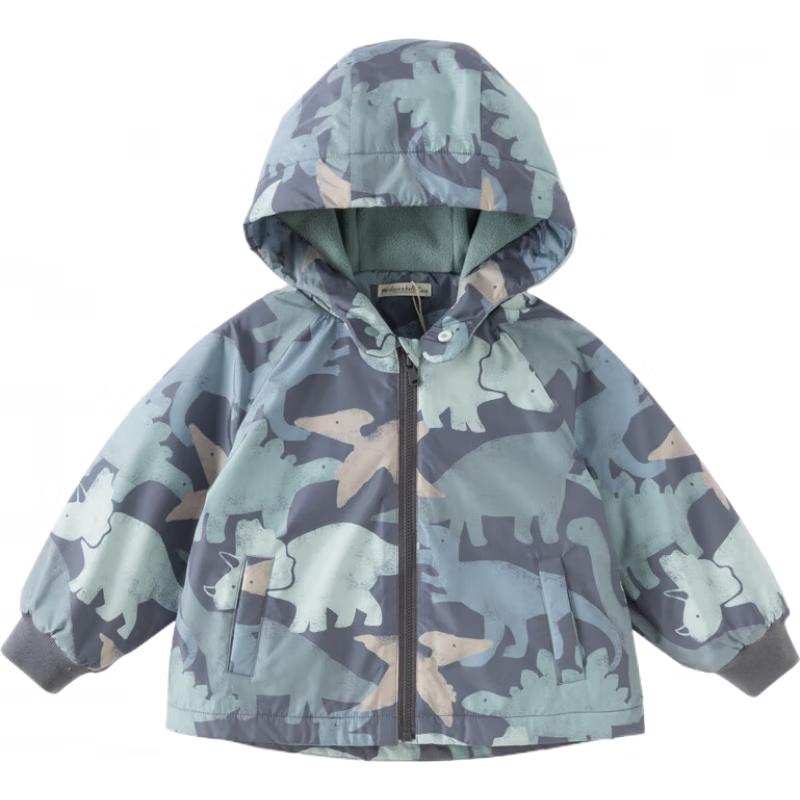 

DAVE & BELLA Kids Waterproof Fleece-lined Hooded Jacket 6-7Y
