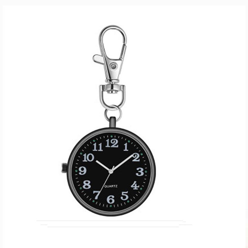 Digital Large Dial Pocket Watch - Ideal for Elderly & Students, with Universal Keychain Design