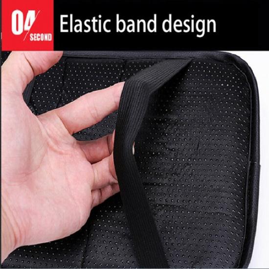 Universal Car Center Console Box Armrest Cushion Cover PU Leather Pad Protector