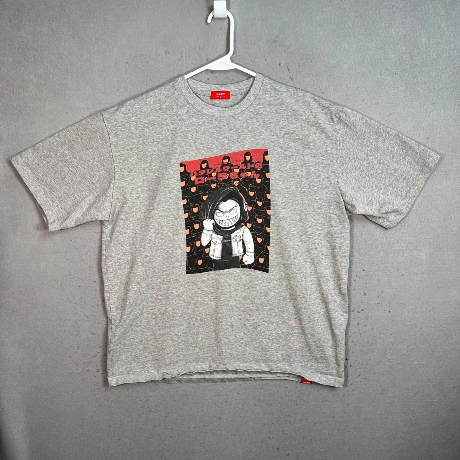 UnderR20 Punk Is Not Dad Graphic T-Shirt Grey Adult Medium Mens 2XL