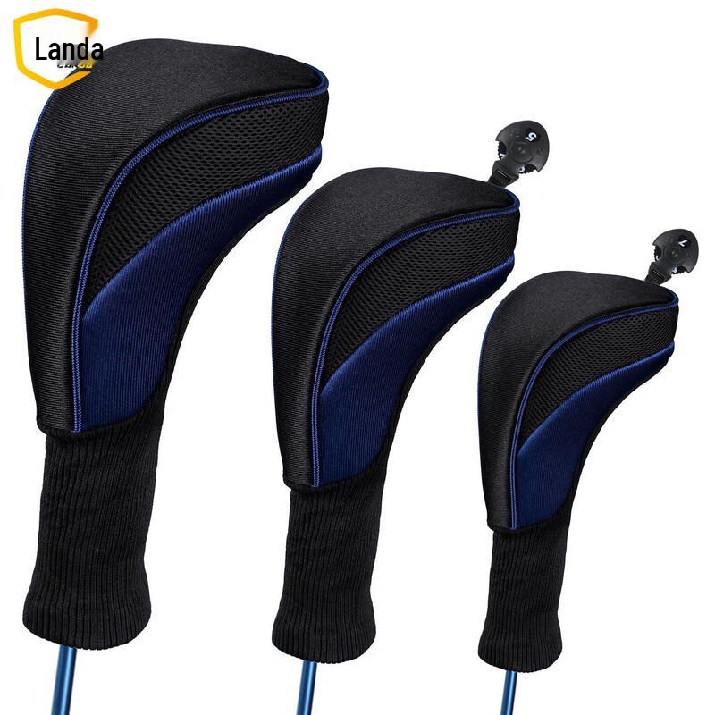 Landa Golf 1-3-5 Wood Club Headcover Set