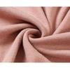 Autumn Winter Women Casual Solid Color Loose V Neck Hoodie Top Single Breasted Shirt