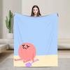 Dumb Ways To Die Blanket Soft Graphic Plush Throw Blanket For Bedroom Camping Flannel Bedspread Bed Cover