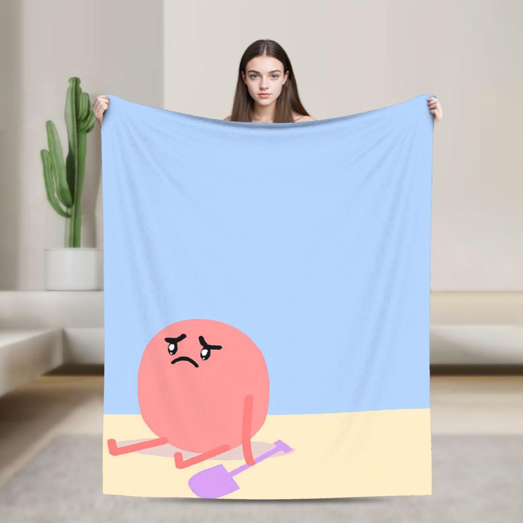 Dumb Ways To Die Blanket Soft Graphic Plush Throw Blanket For Bedroom Camping Flannel Bedspread Bed Cover