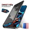 Samsun A56 A566V Case Mirror Smart View Leather Flip Cover For Samsung Galaxy A56 A36 A26 A16 A06 5G Magnetic Book Stand Coque