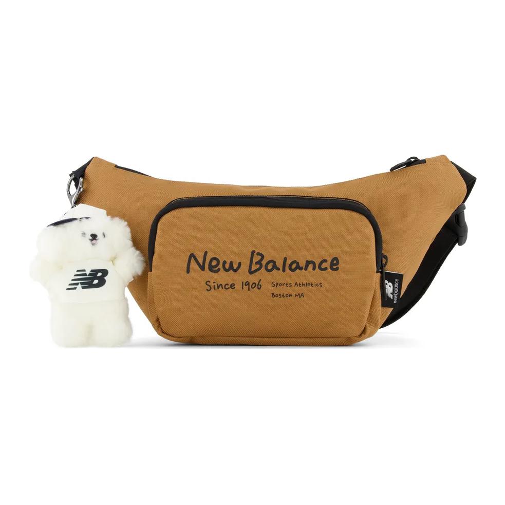 New New Balance Fabric Fanny Pack Regular Unisex Brown LAB42409KH