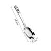 Stainless Steel Spoon Household Tea Soup Serving Spoon Metal Cutlery Dining Spoon Long Handle Chinese Flatware