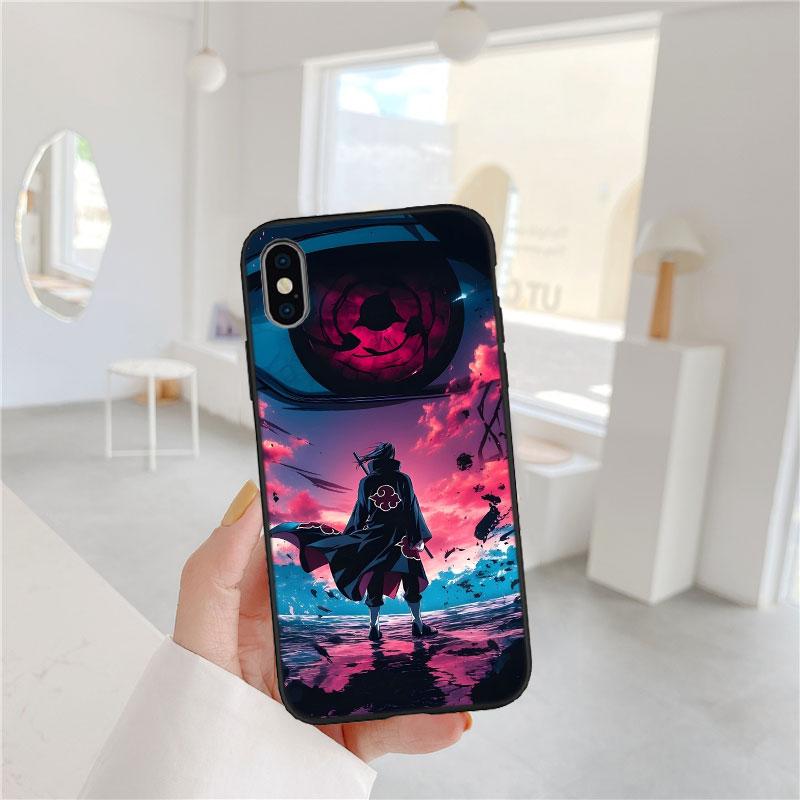 PP45 NARUTO Soft Shell Phone Case for iPhone SE X XS XR 11 16E 17 Pro Max Air 8 7 6 6s Plus