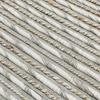 Wool, Jute and Natural Braided Cotton Rug 120x170