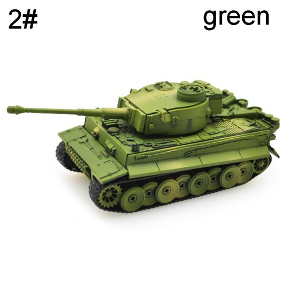 1/72 German Tiger Panther Tank Model DIY Assemly Puzzles Toy Kids Collectible