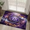 Austria Wien FC Design Crystal Velvet Carpet Cozy Non?Slip Printed Rug For Bedroom Living Room Entrance