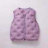 Children's Lightweight 90% White Duck Down Vest - Medium & Large, Thin Style