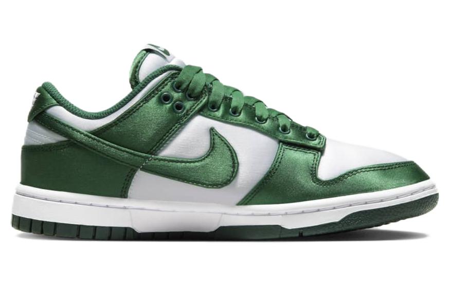 Nike Dunk Low Michigan State Satin Women's DX5931-100