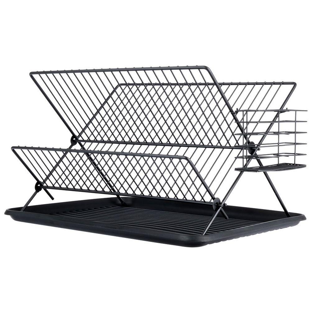 Drainer for Dishes, Cutlery, Plates, Two-level, Two-tier, Standing