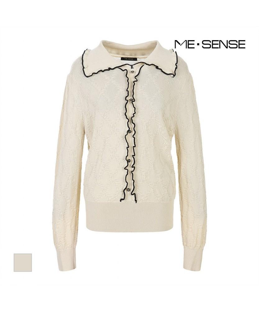 MESENSE Frill Collared Knit Pullover_Mb53Knmd04Z