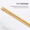Dual-Use Bamboo Ruler & Massage Stick - Creative Fitness & Cultural Gift