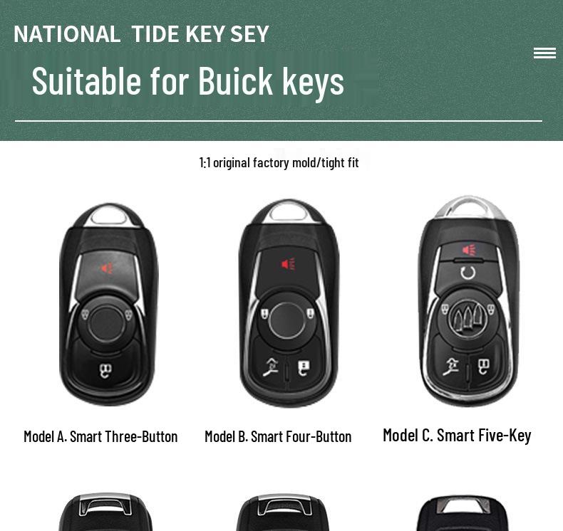 Buick Excelle/Encore/Velite/XT High-End Car Key Case Cover 2021