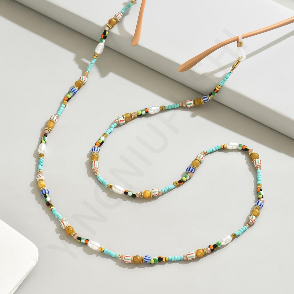 Glasses Chain Hanging Neck Anti-lost Glasses Chain Versatile Photo Simple Colorful Non-slip Sunglasses Sunglasses Hanging Chain