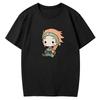 Cute Chibi Anime Girl Character Graphic Print T‑Shirt