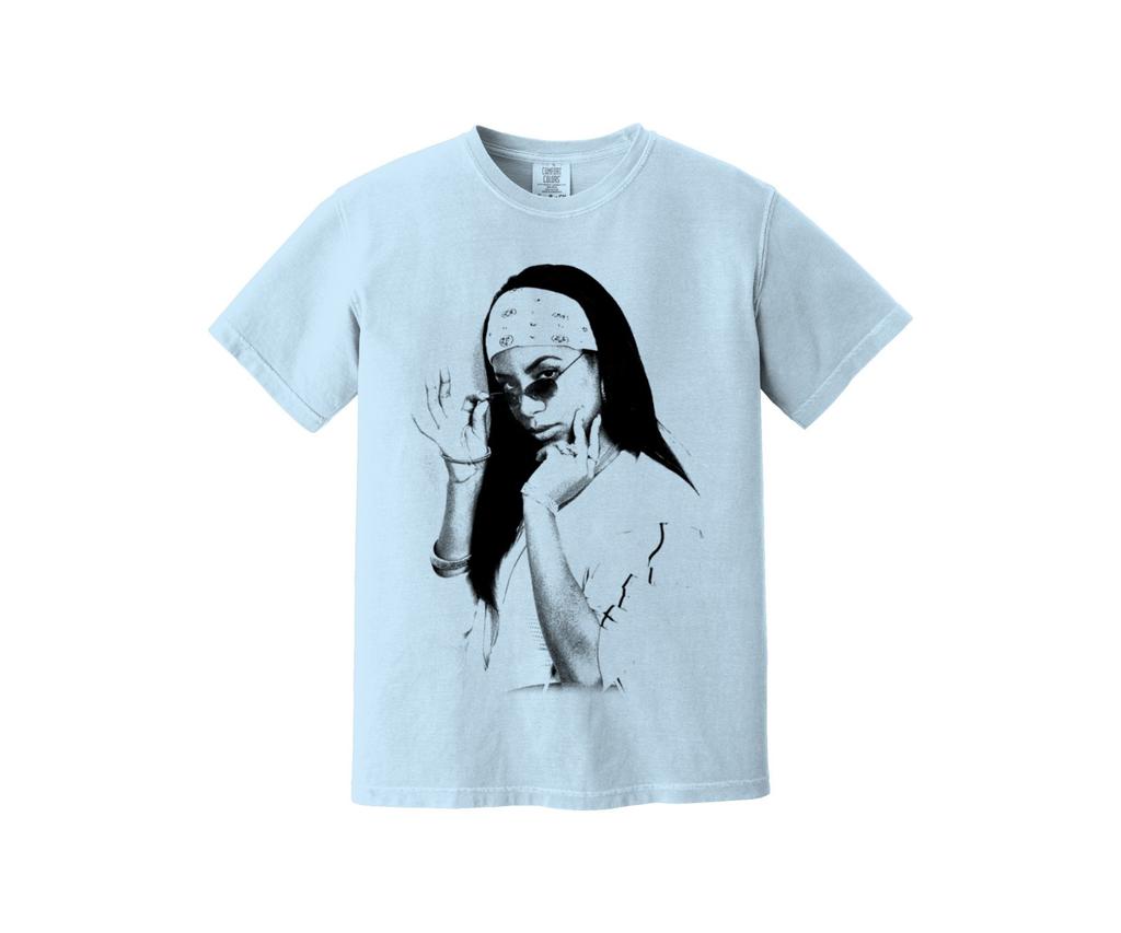 Aaliyah Heavyweight T Shirt - One In a Million, Try Again, 90s RnB, Pop Singer