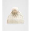 Women S Alpaca Wool Blend Cable Knit Pom Beanie Light Ivory