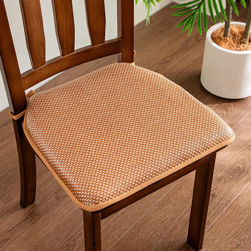 2026 Durable Rattan Summer Seat Cushion - Non-Collapsing, Dirt-Resistant, Easy-to-Clean for Office and Long Sitting Comfort