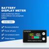 DC 8V-100V Battery Capacity Indicator LCD Voltage Gauge Digital Electricity Meter Lead Acid Lithium LiFe PO4 Digital Voltmeter