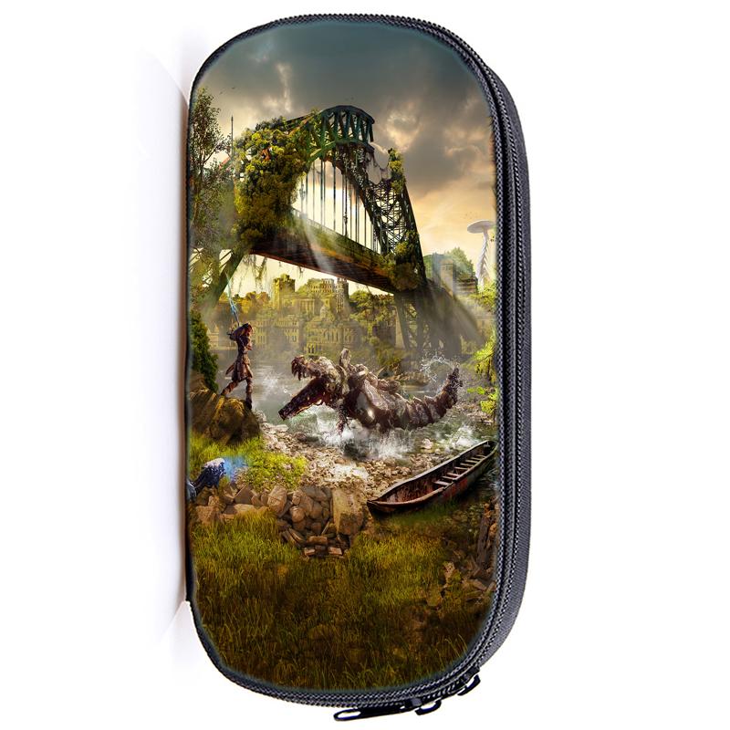 Horizon Forbidden West Pencil Case Estuches School Pencil Box Pencilcase Pencil Bag School Supplies Stationery Make Up Bag