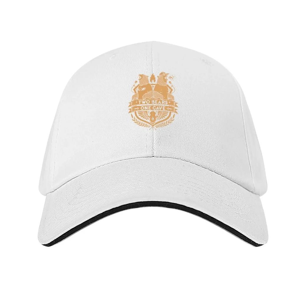 TWO BEARS ONE CAVE BY JEREMY FISH Baseball Cap Christmas Hat Sun Hat For Children Anime Hat Sun Cap Golf Unisex Womens