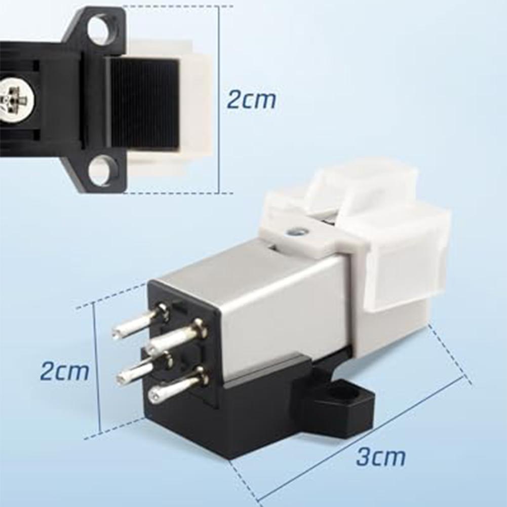 1 PC AT3600L Advanced Tracking Dynamic Magnetic Head Stylus Aluminum Alloy Head Holder Kit For LP Vinyl Record Player Parts