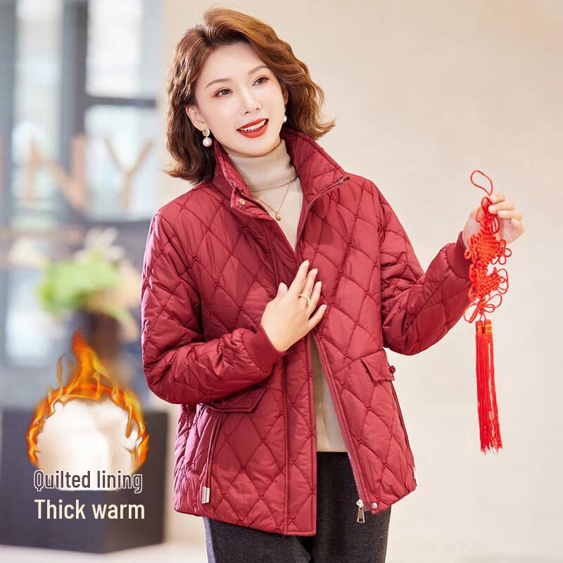 

Paster Women s Plus Size Winter Short Padded Jacket 3XL