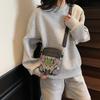 Leopard Print Crossbody Bags for Women Fashion Casual Shoulder Bag Lightweight Phone Purse Versatile Office Daily Small Bag AVE