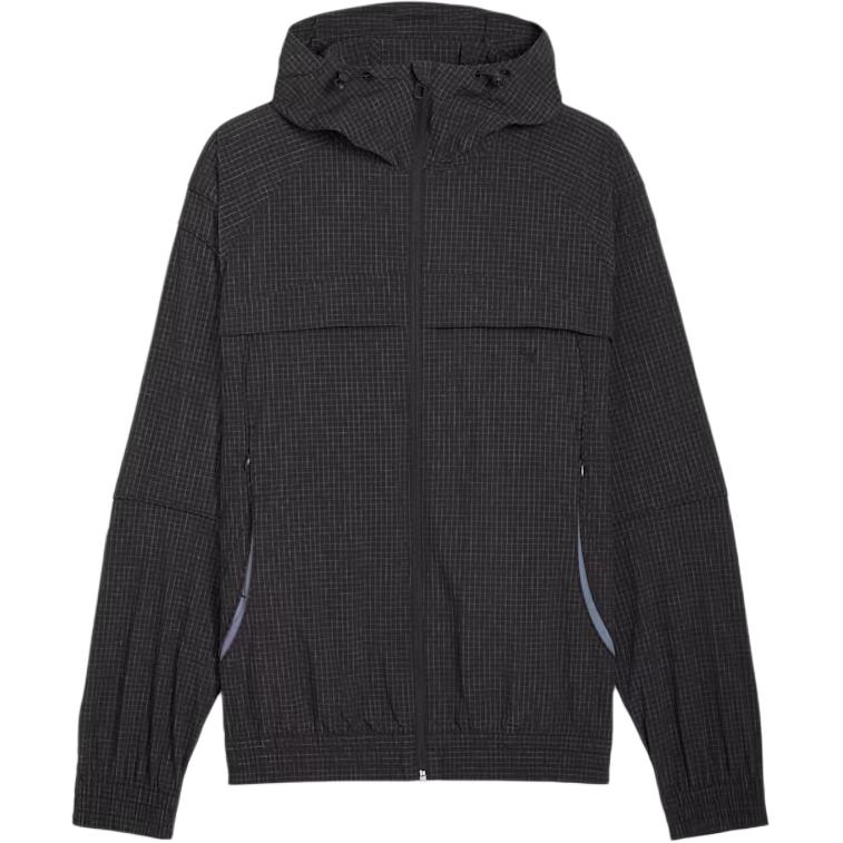 

PUMA Men s Grid Pattern Windbreaker Jacket 634710-31 S