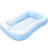 INTEX Rectangular Baby Pool 166cm X 100cm X 25cm Light Blue 57403NP
