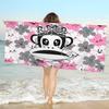 Logo P-Pauls F-Frank Anime Beach Swimming Towel Soft Absorbent Washcloth Children's Gifts for Kids Travel Camping Gym