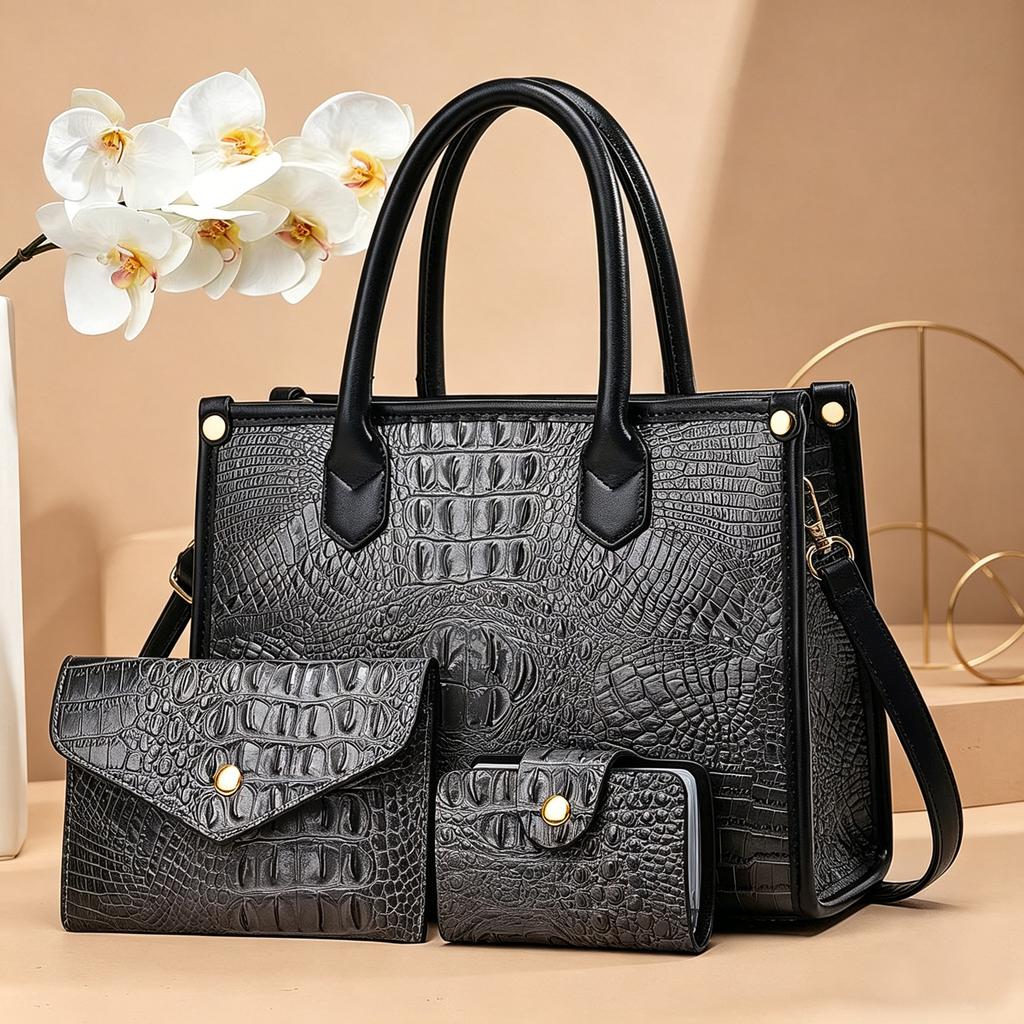 Spacious All-Match Office Tote Handbag For Ladies, Multiway Top Handle Shoulder & Crossbody Bag