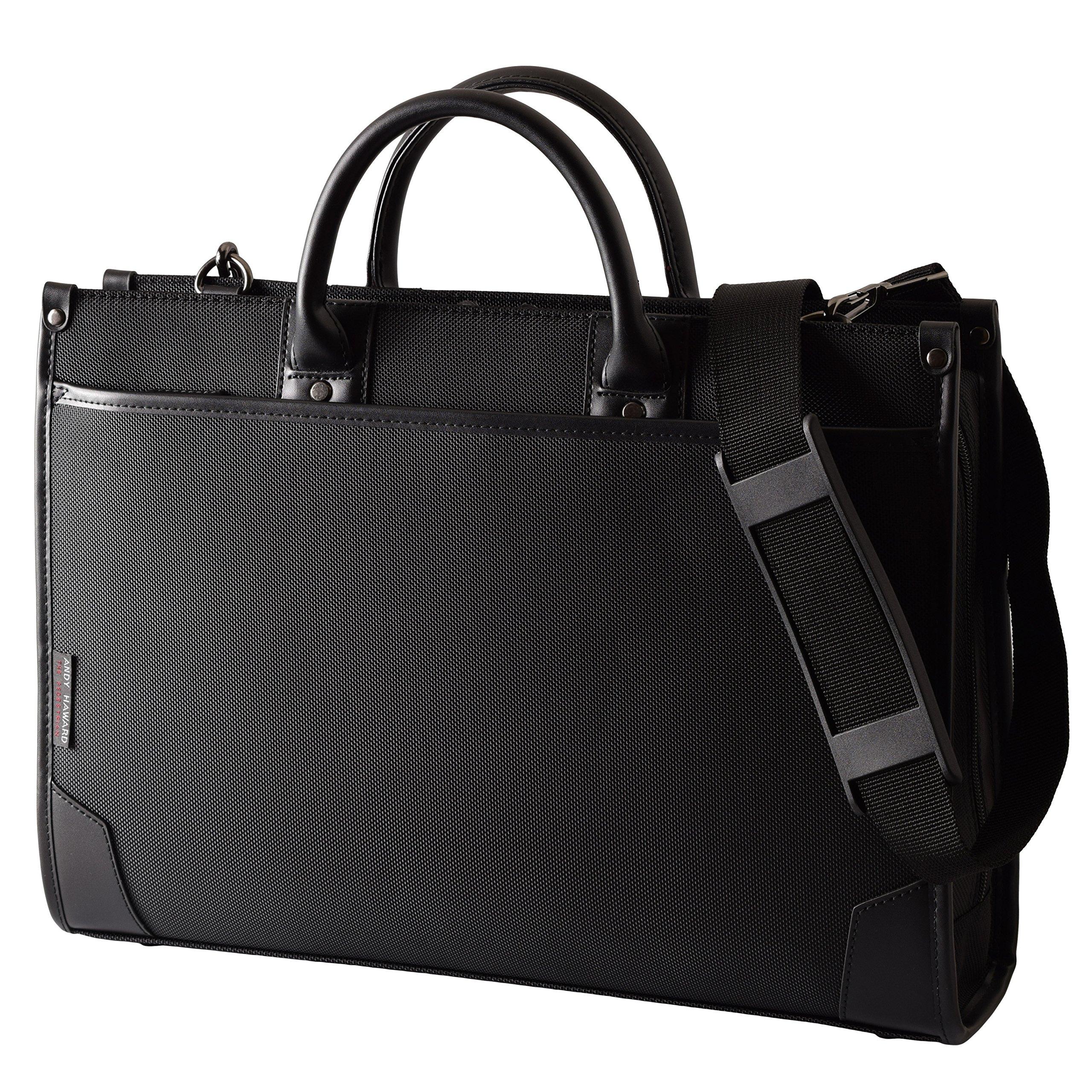 

HAWARD A4 size business bag 26428 (Andy Howard)ANDY 2-handed чорний
