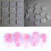 12 Pack Silicone Nail Art Molds Set Nail Art Silicone Molds Set Resin Leaves Moulds Plant Shape Small Crafting Molds