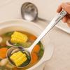 High Temperature Resistance Soup Ladle Stainless Steel Slotted Spoon Hot Pot Spoon  Restaurant