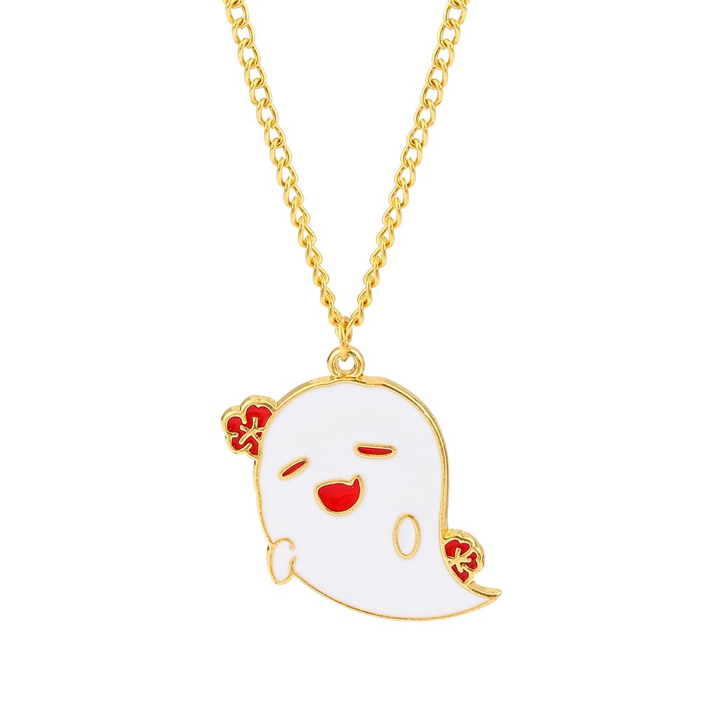 Spiel Genshin Impact Serie Cosplay Anhänger Halskette Niedliche Mode Geist Halskette Geeignet für Mädchen Zubehör Geschenke