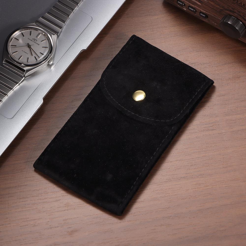 Velvet Watch Bag Green Blue Black Flannelette Gift Bag Travel Storage Case Durable Portable Watch Dust Protection Case Green Red