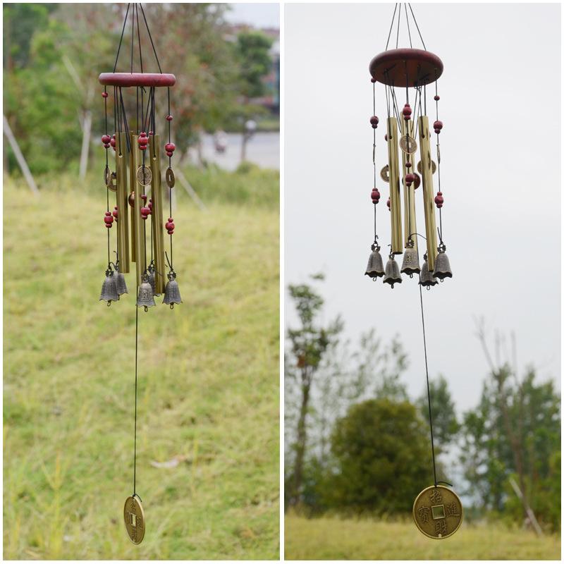 Large Wind Chimes Metal Wind Chime Tubes Church Bells Outdoor Garden Decorations Hanging Decorations Wind Chimes