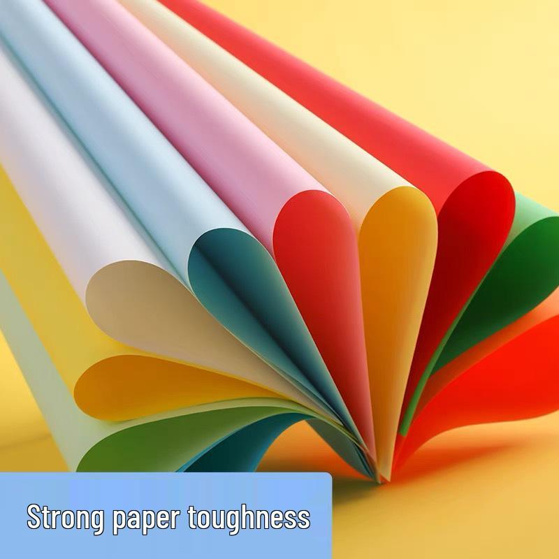 Morning.Light A4 80g Color Copy Paper & White Origami Paper for Printing and Crafts
