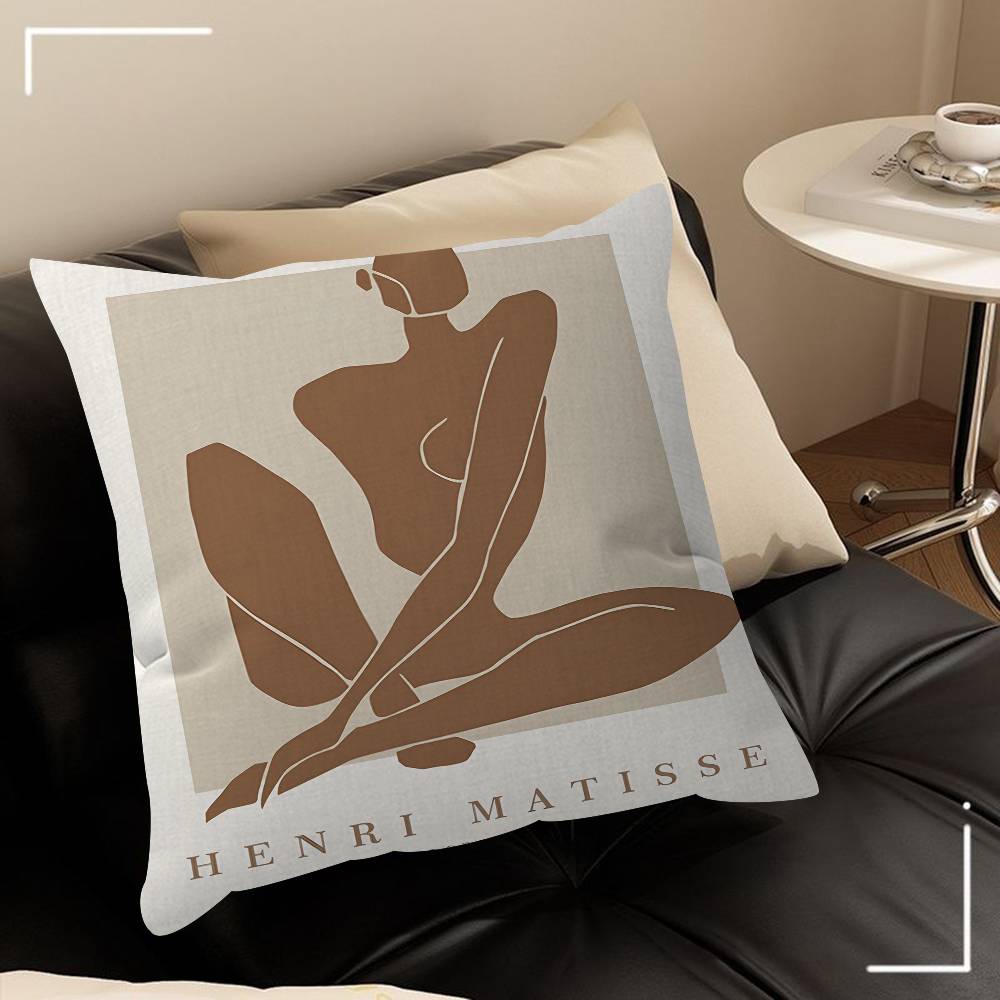 Abstract Boho Geometric Line Pillow Anime Pillow Sofa Bed Head Pillow Cover Cushion Cover Fashion