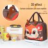 Cute Insulated Bento Bag: Cartoon Lunch Box for Kids and Office