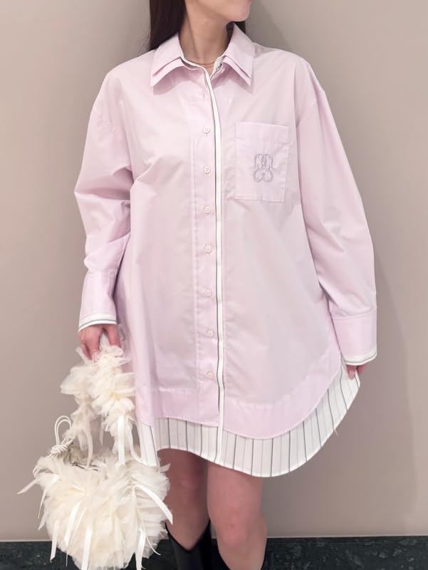 Sustaina Layered Shirt Tunic SWFO251090PNKF