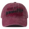 New Unisex Retro Letters Embroidered Baseball Cap Casual Sun Protection Peaked Caps For Women Men Outdoor Sunshade Hats