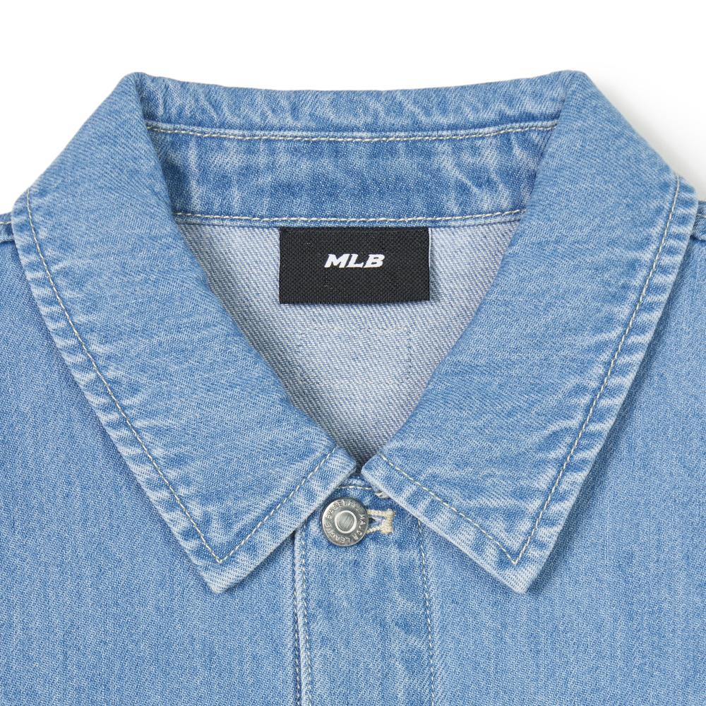 New MLB New York Yankees Denim Jackets Unisex Blue 3ADRB0341-50BLL