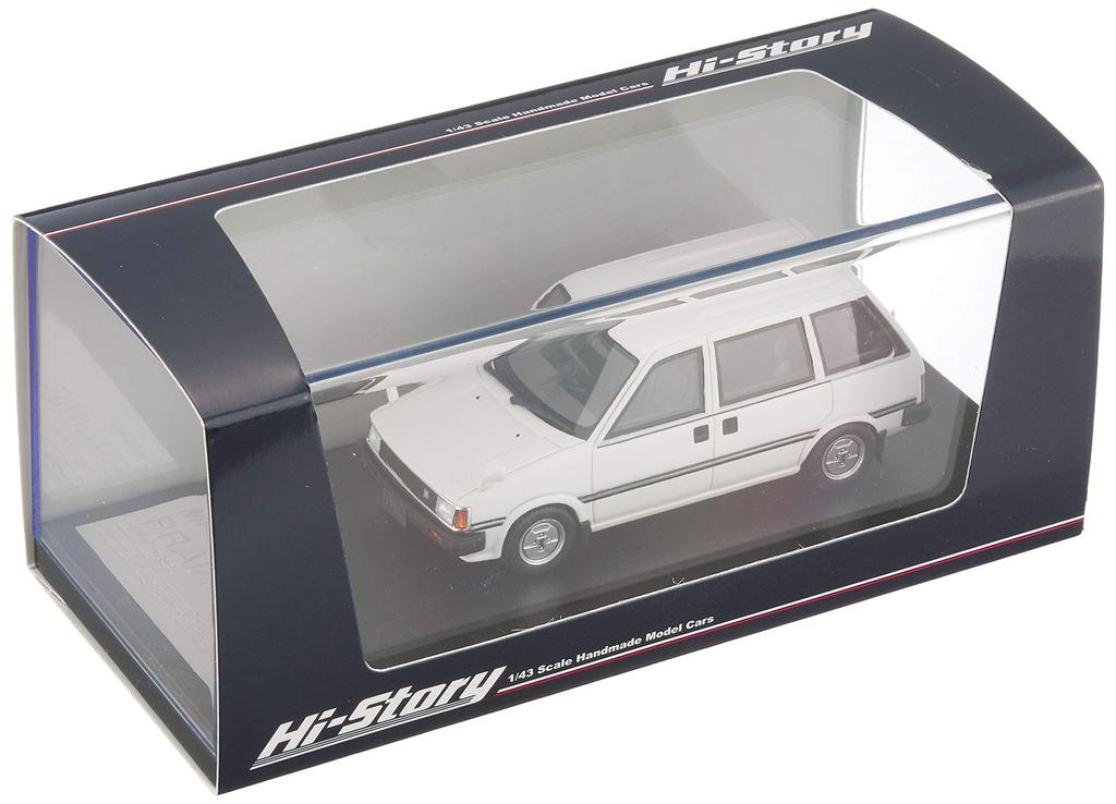Hi Story Nissan PRAIRIE White Finished Product HS294WH 1/43 JW-G (1982)