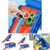 Dinosaur Themed Inertia Powered Sliding Track Playset With Collectible Toy Cars For Kids